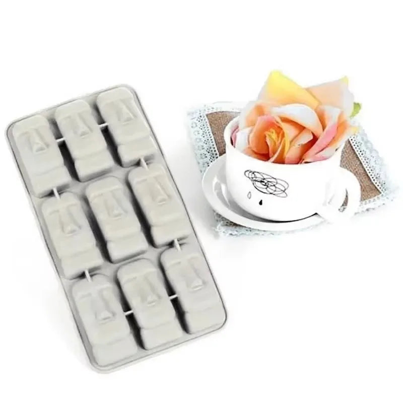 Moai Silicone Ice Cube & Mini Cake Mold – DIY Tray Silicone Ice Mold Axl
