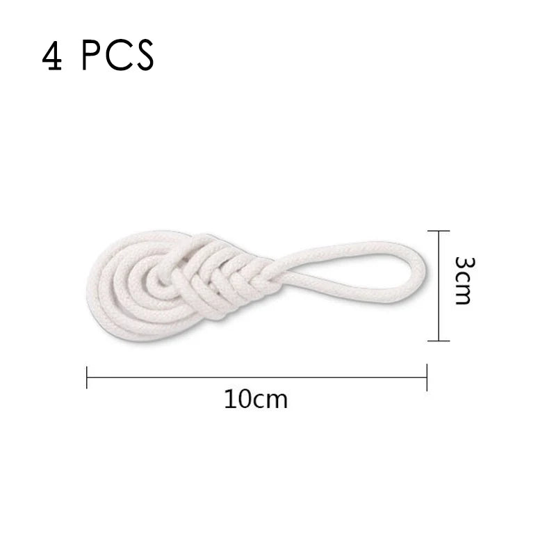 Cotton Rope Napkin Rings – Handmade European Table Decor (4 Pcs) Napkin Rings Axl