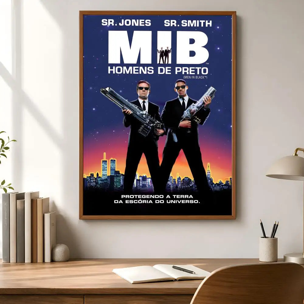 Peel-and-Stick PVC HD Movie Wall Poster – Modern Home Decor Wall Art Poster Axl