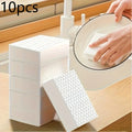 10-Pack Nano Magic Cleaning Sponges – Double-Sided Melamine Cleaning Sponge Set Axl 10pcs
