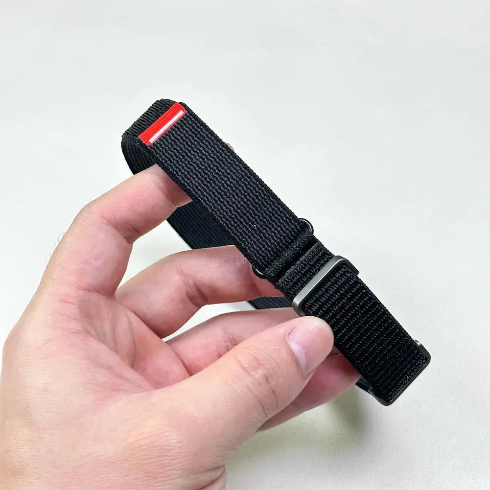 Woven Nylon Sport Band for Fitbit Ace LTE – Adjustable Loop Watch Band Axl