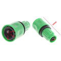 3/8" One-Way Quick Connector – Garden Hose Irrigation Fitting Irrigation Hose Connector Axl Onesize