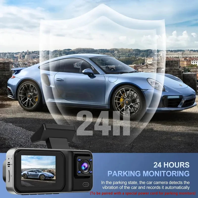 Baideluo 1080P Dual Lens Car Dash Cam DVR + Optional Rear Camera Dash Camera DVR Axl