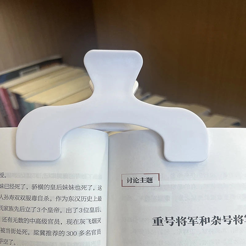 Frosted Transparent Book Page Holder Clip & Desk Memo Clip Book Page Holder Axl A2