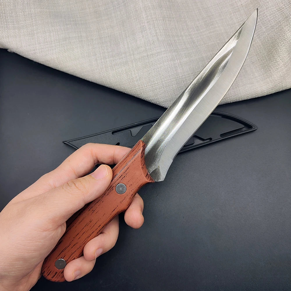 Stainless Steel Boning Knife with Sheath | 14.6cm Sharp Blade Boning Knife Axl
