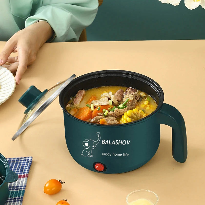 BALASHOV 1.8L Mini Electric Rice Cooker – Non-Stick Multifunction Electric Rice Cooker Axl