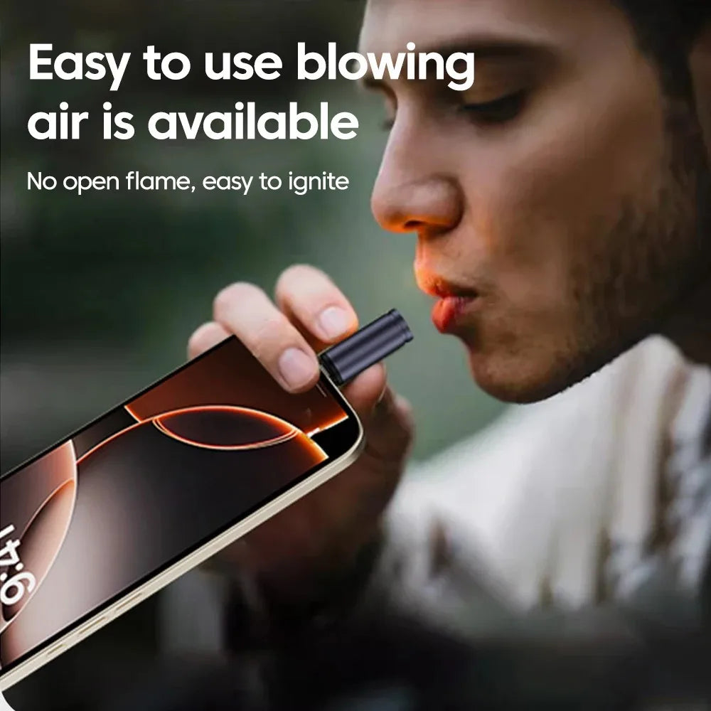 Type-C USB Electric Lighter – Mini Portable Flameless Lighter USB Electric Lighter Axl
