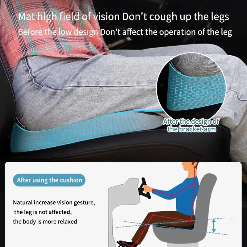 Memory Foam Non-Slip Seat Cushion – Office Chair & Car Seat Cushion Axl
