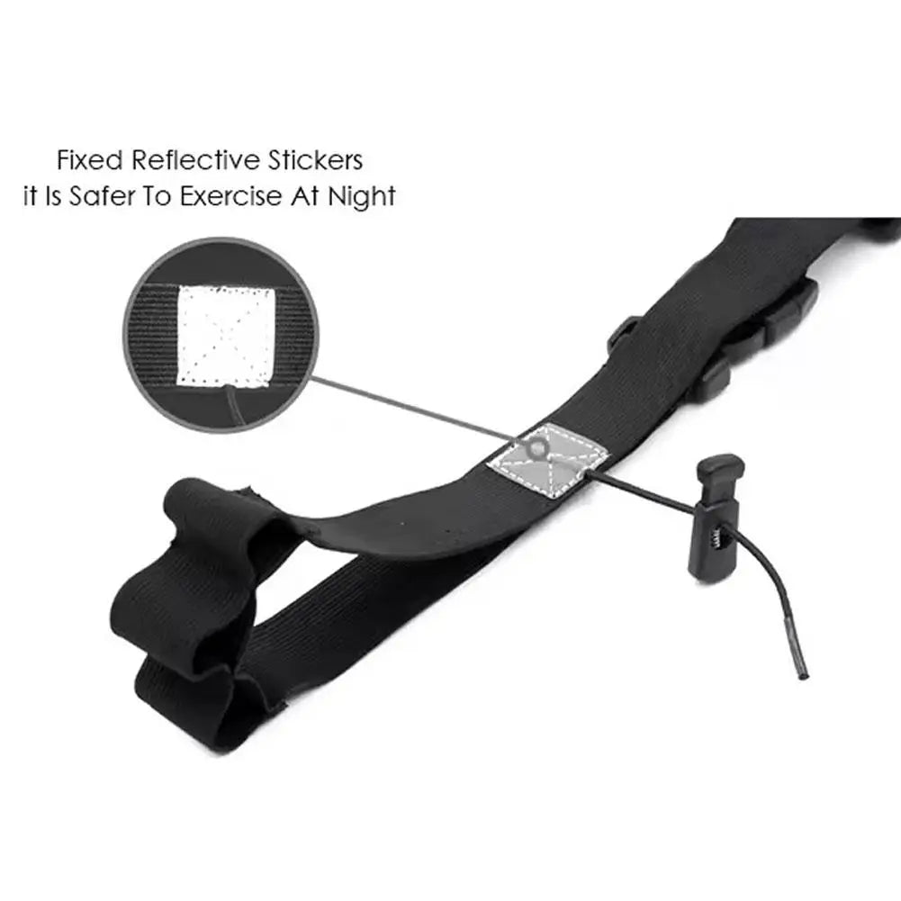 Race Number Belt – Adjustable Running Bib Holder for Triathlon Race Number Belt Axl