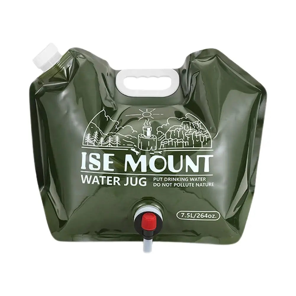 8L Collapsible Water Container with Spigot for Camping & Hiking Collapsible Water Container Axl A