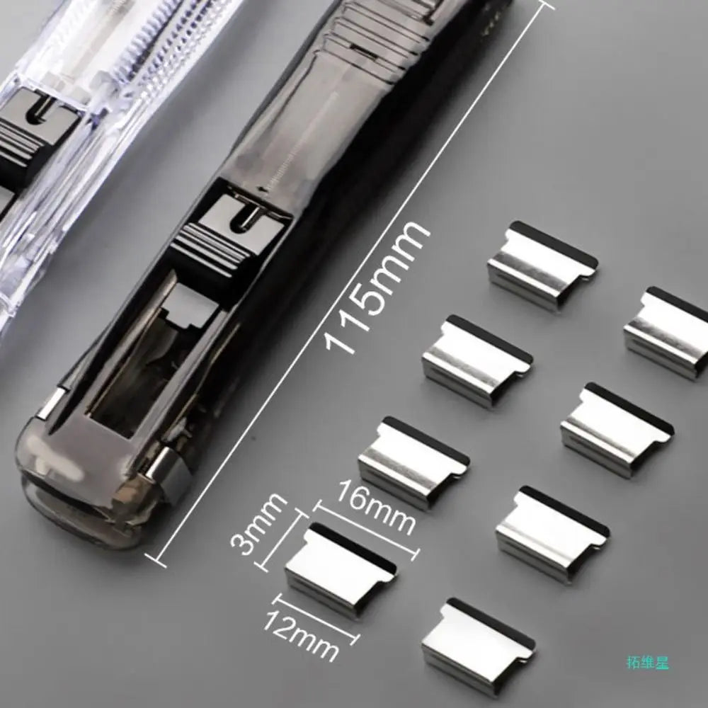 Metal Push Paper Clip – Reusable Traceless Document Binder Document Paper Clip Axl