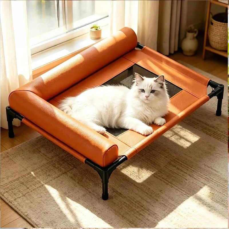Elevated Cooling Dog Bed – Breathable Raised Bed for Dogs & Cats Elevated Pet Bed Axl