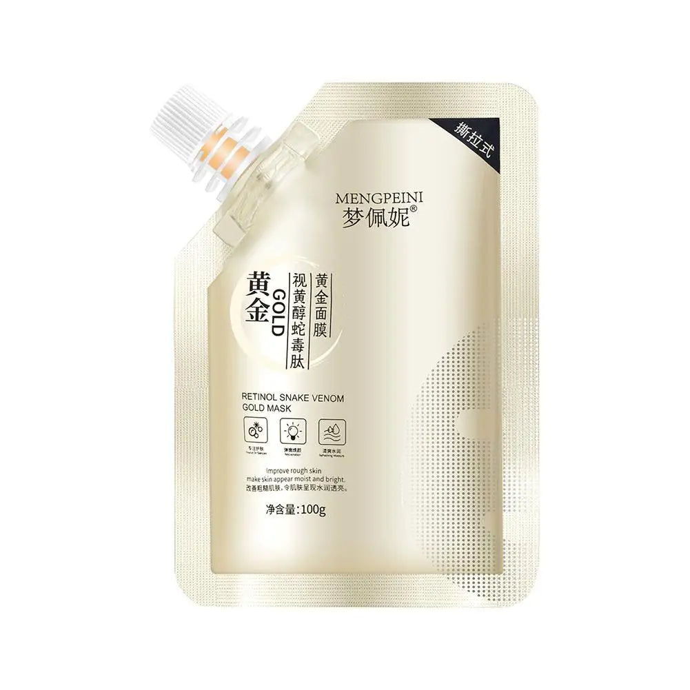 Retinol Gold Peel Mask – Brighten, Firm & Moisturize Skin Peel Face Mask Axl B