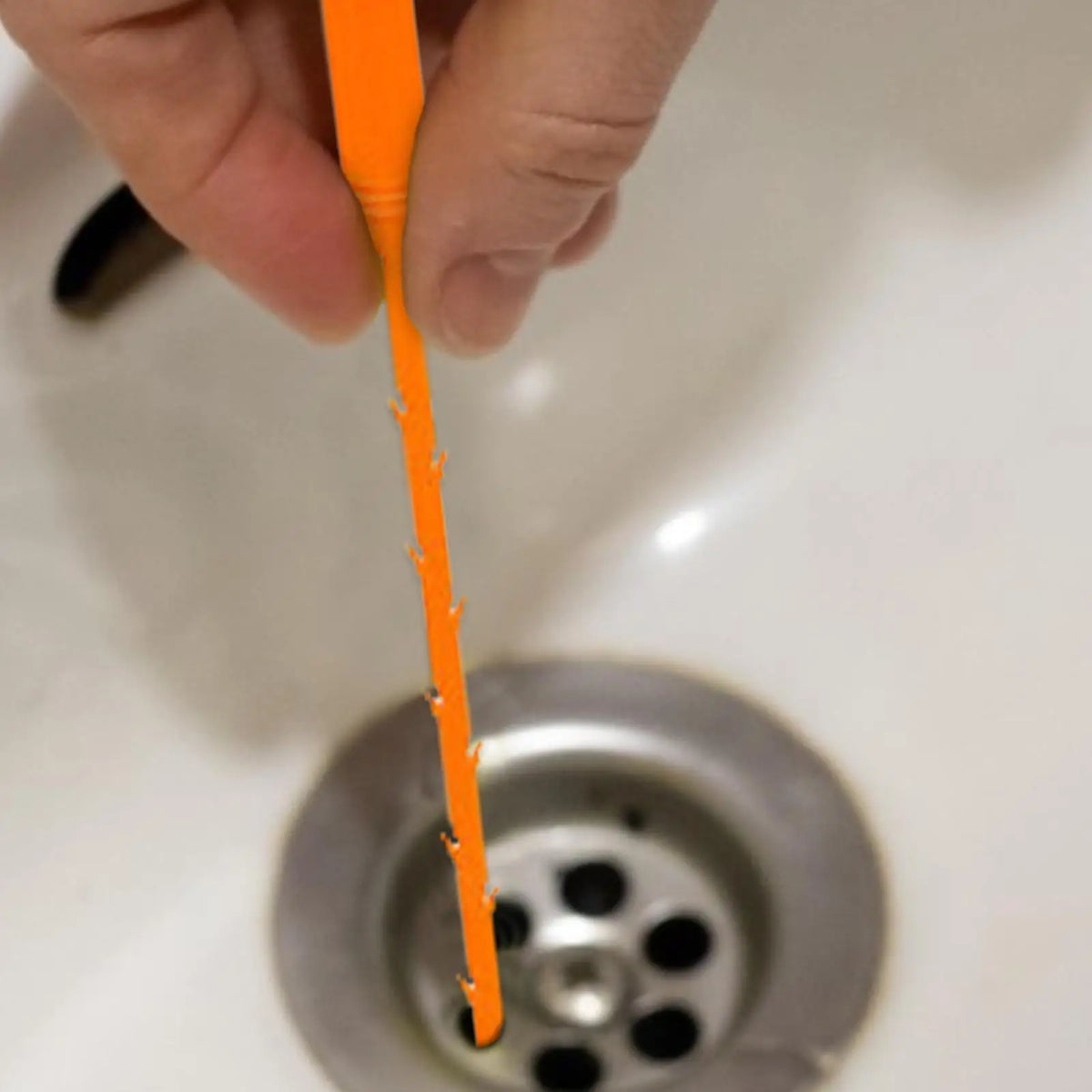 Flexible Hair Drain Clog Remover Hook – Sink & Toilet Tool Drain Cleaning Tool Axl