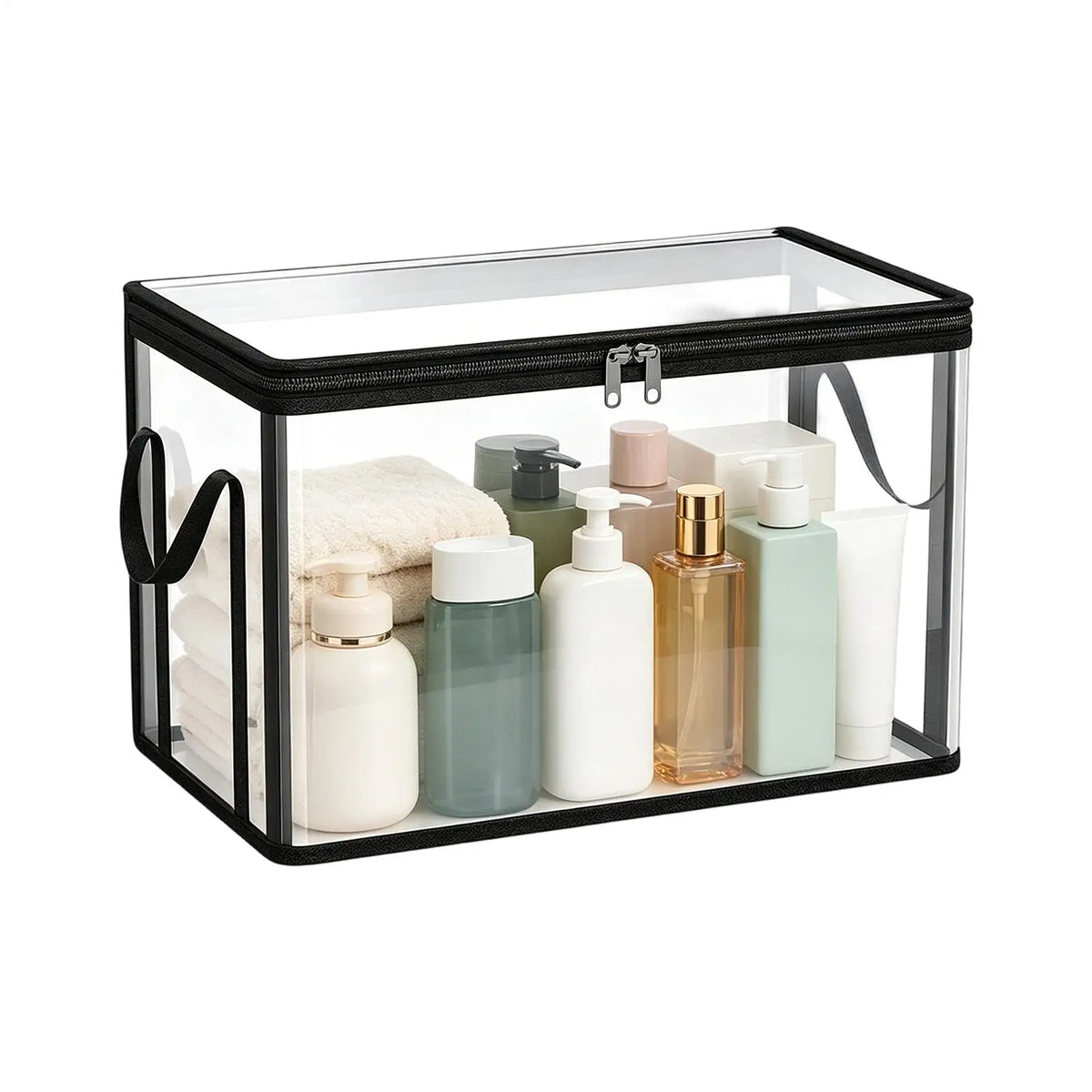 Clear Waterproof Storage Boxes with Lids & Handles | Organizer Storage Organizer Box Axl