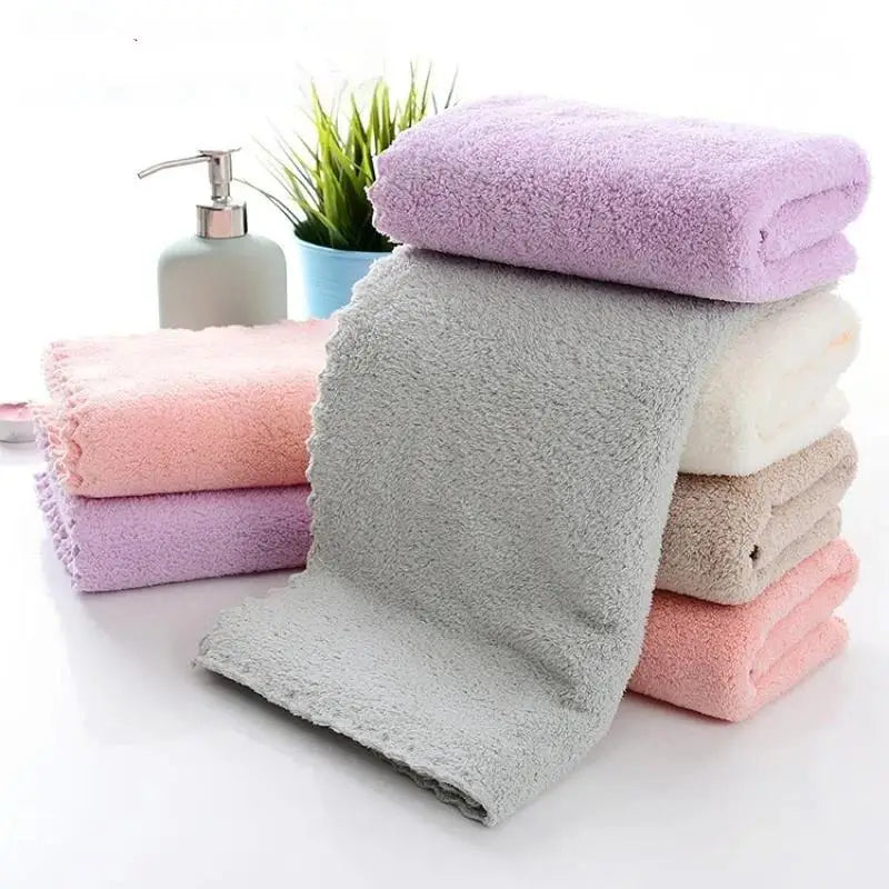 Coral Fleece Bath Towel – Ultra Absorbent & Lint-Free Coral Fleece Towel Axl