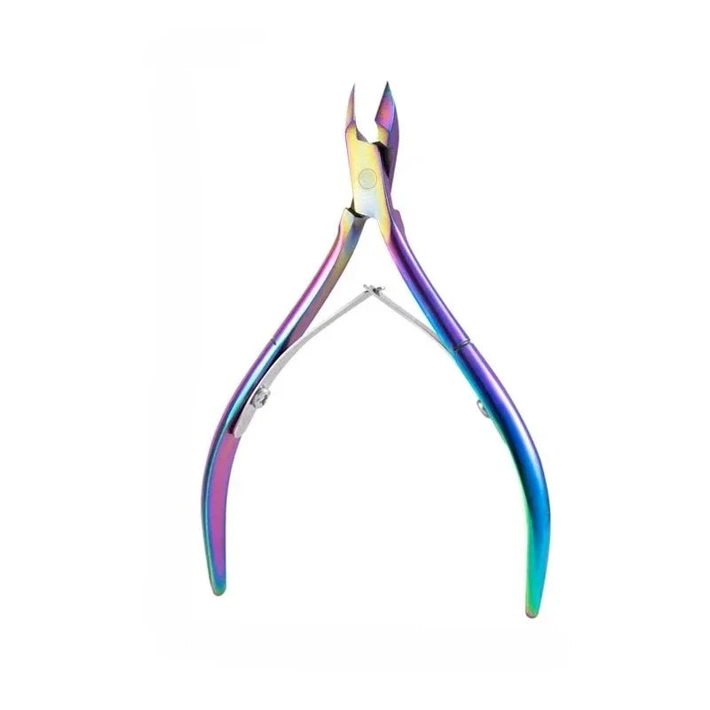 Stainless Steel Cuticle Nipper – Manicure & Pedicure Trimmer Cuticle Nipper Axl B-Color