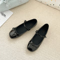 Women's Mary Jane Pumps – Butterfly-Knot Square Heel Dress Shoe Mary Jane Pumps Axl black 37