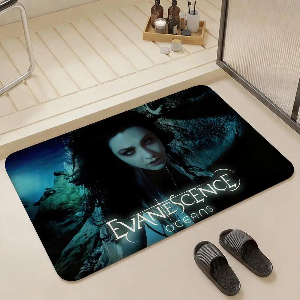Evanescence Flannel Floor Mat – Non-Slip Soft Indoor Rug Flannel Floor Mat Axl
