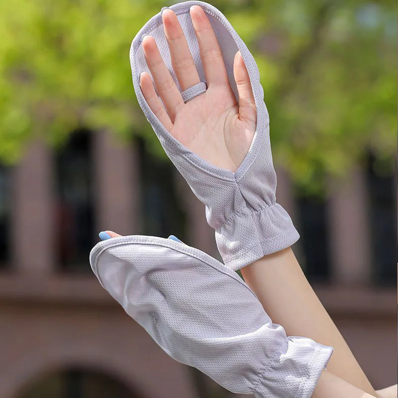 UV Protection Sunscreen Gloves – Breathable Cycling Gloves Sun Protection Gloves Axl