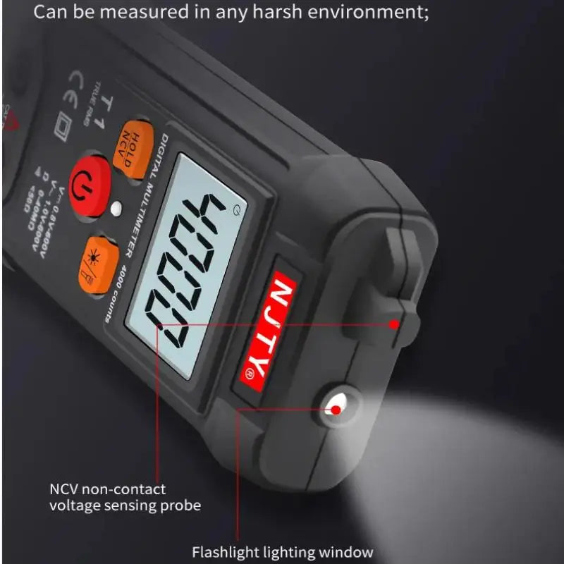 Smart Mini Digital Multimeter Auto Range True RMS NCV Tester Digital Multimeter Axl