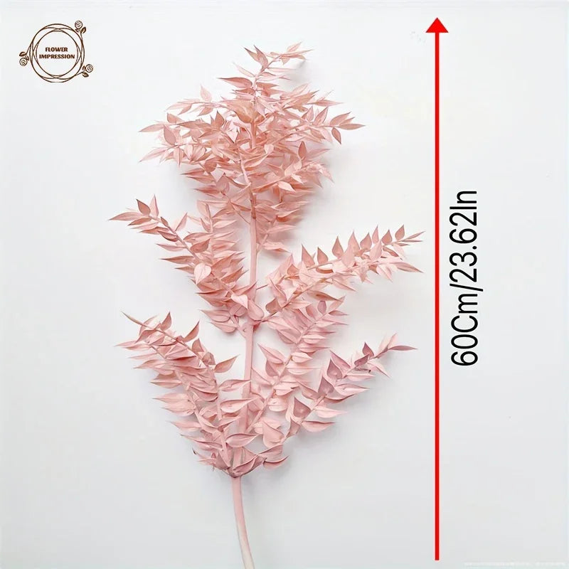 Natural Ruscus Dried Flower Bouquet 40g – Boho Home Decor Dried Flower Bouquet Axl