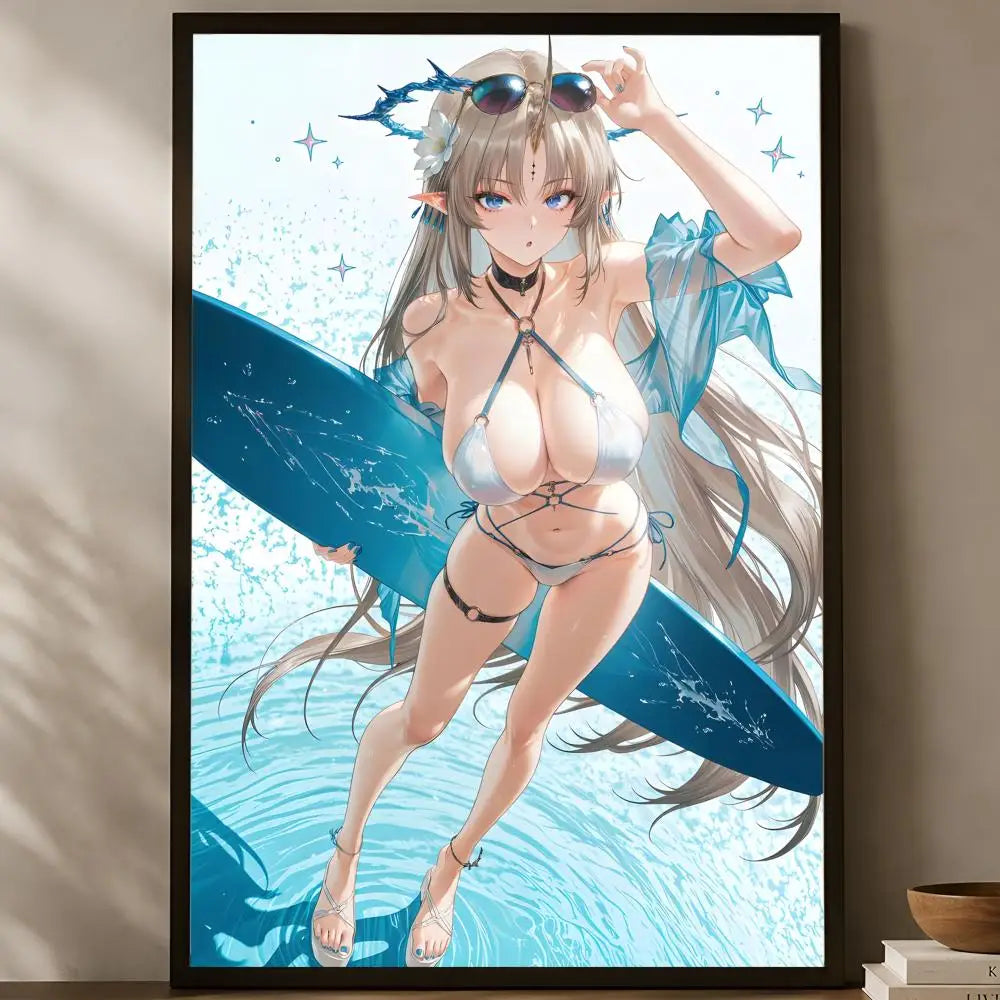 Wuthering Waves HD PVC Wall Poster – Self-Stick & Waterproof Wall Art Poster Axl