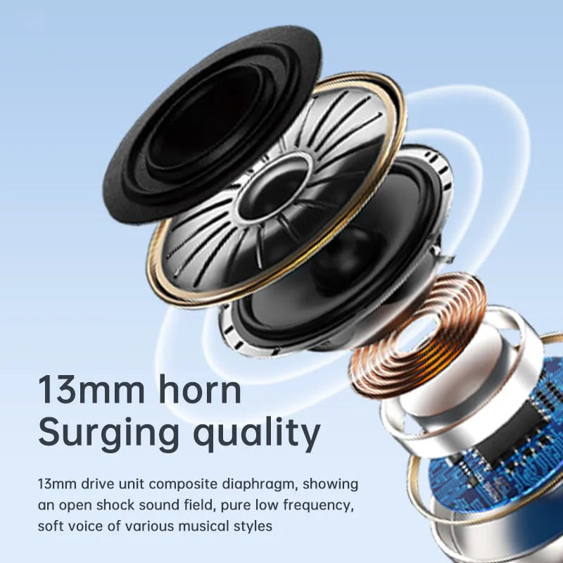 MINI550 Bluetooth 5.4 TWS Earbuds – Noise Cancelling Wireless Wireless TWS Earbuds Axl