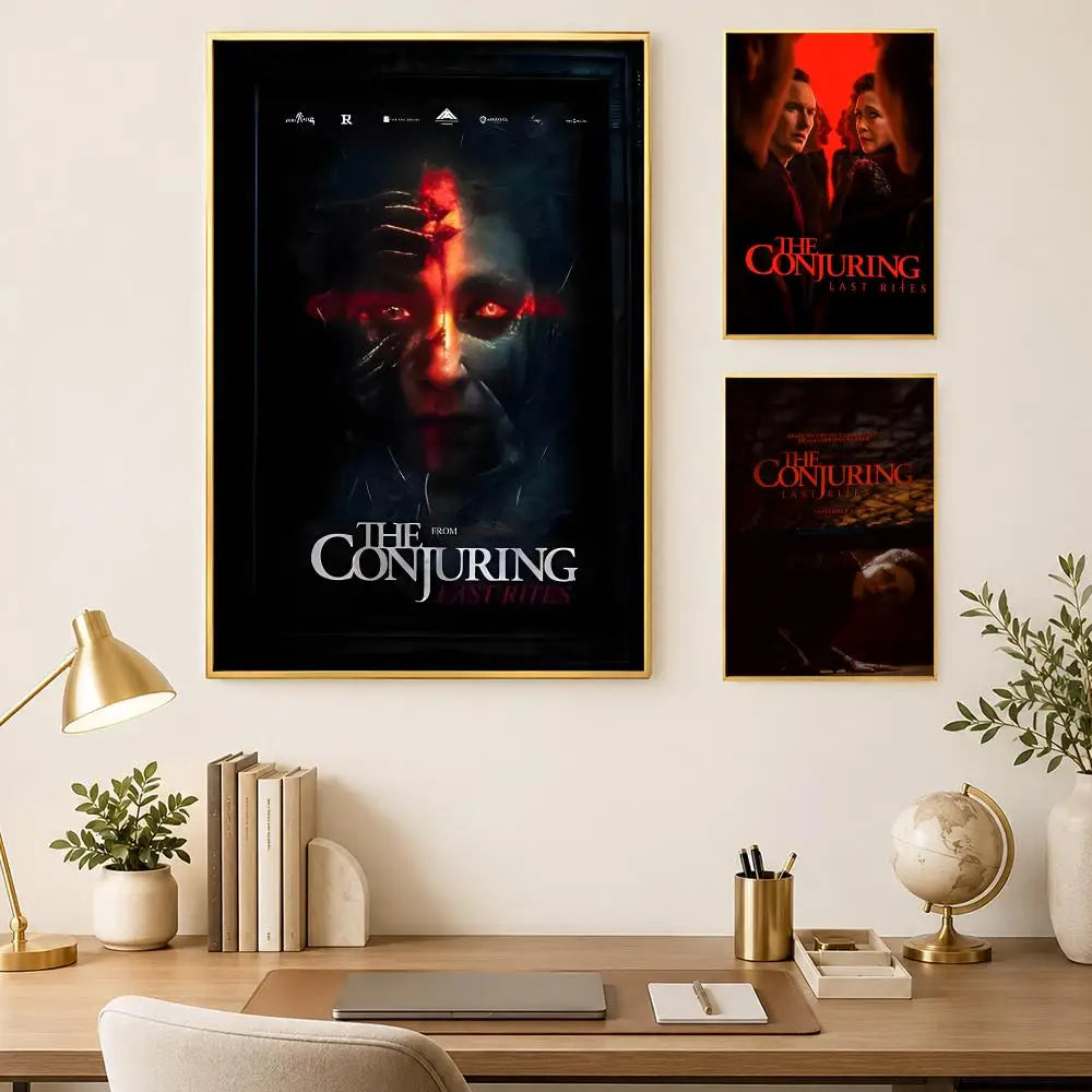 The Conjuring HD PVC Self-Stick Wall Art Poster | Waterproof Decor Wall Art Poster Axl