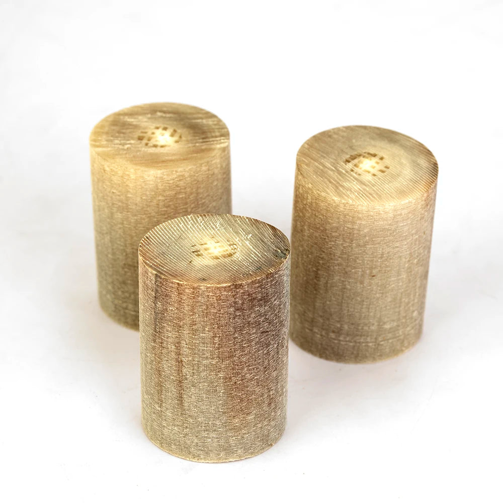 XITUO 10pc Natural Cow Horn Rollers – DIY Knife Handle Blanks Knife Handle Blanks Axl