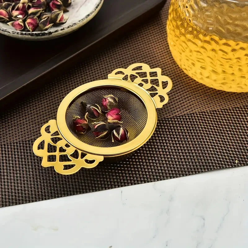 Fine Mesh Stainless Steel Tea Strainer & Spice Infuser Tea Strainer Axl