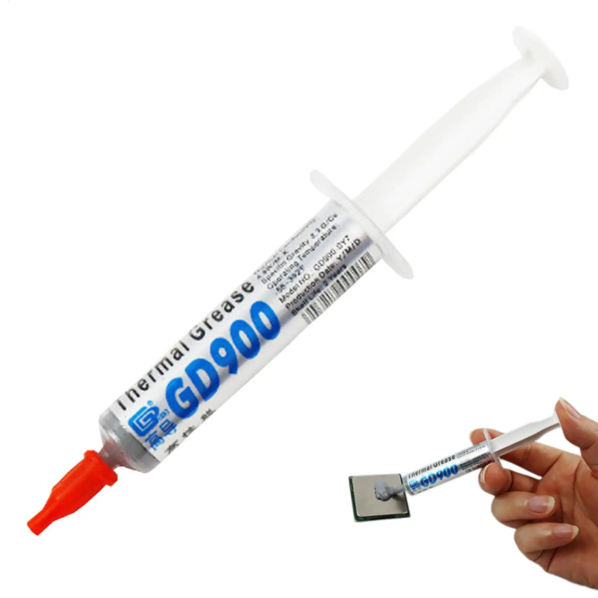 GD900 Thermal Paste Syringe – CPU & GPU Heatsink Compound Thermal Paste Axl