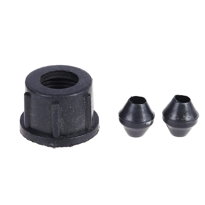 10-Pack 18mm Sprayer Tube Connector Nut & Pipe Plug Set Sprayer Pipe Fittings Axl