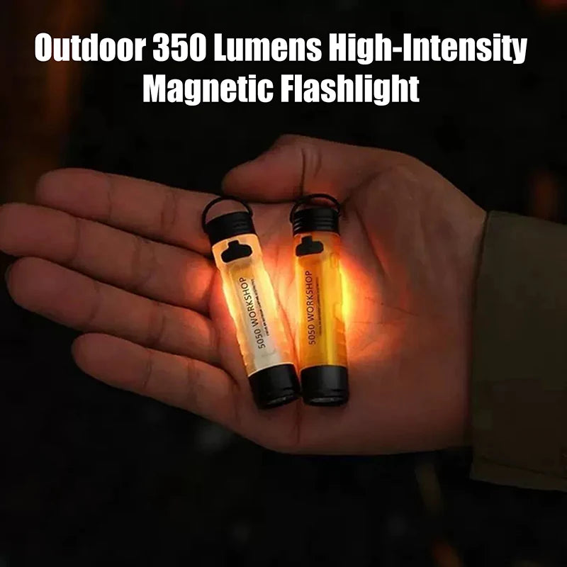 Pocket Mini LED Flashlight – USB Rechargeable Keychain Torch Mini LED Flashlight Axl
