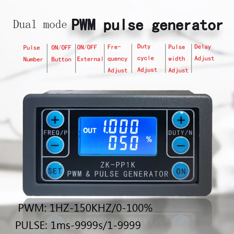 PWM Pulse Signal Generator Module – Dual Mode PP1K & PP2K PWM Signal Generator Axl PP1K