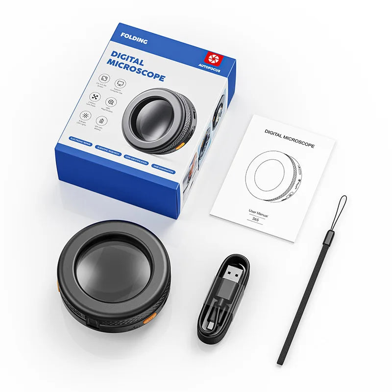 Handheld Digital Microscope – Autofocus & 500X Magnification Digital Microscope Axl