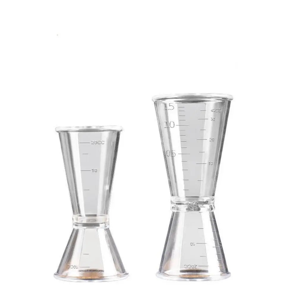 Cocktail Jigger Measuring Cup – Clear PP Home Bar Tool Cocktail Jigger Axl