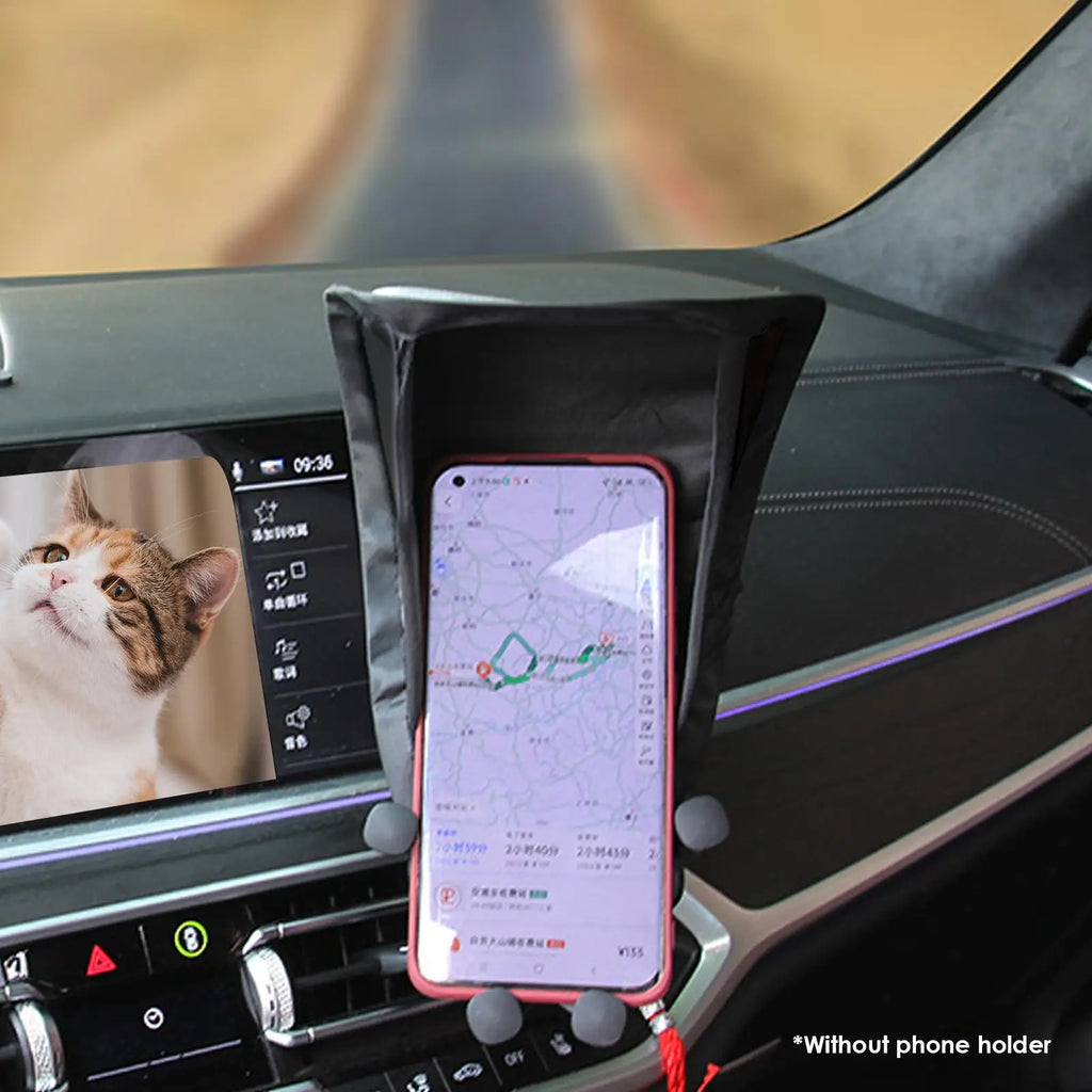 Car & Motorcycle Phone Sun Shield – Glare Blocking Cover Phone Sun Shield Axl
