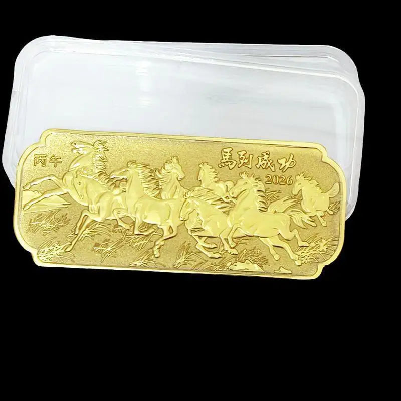 2026 Year of the Horse Zodiac Commemorative Metal Coin Commemorative Coin Axl