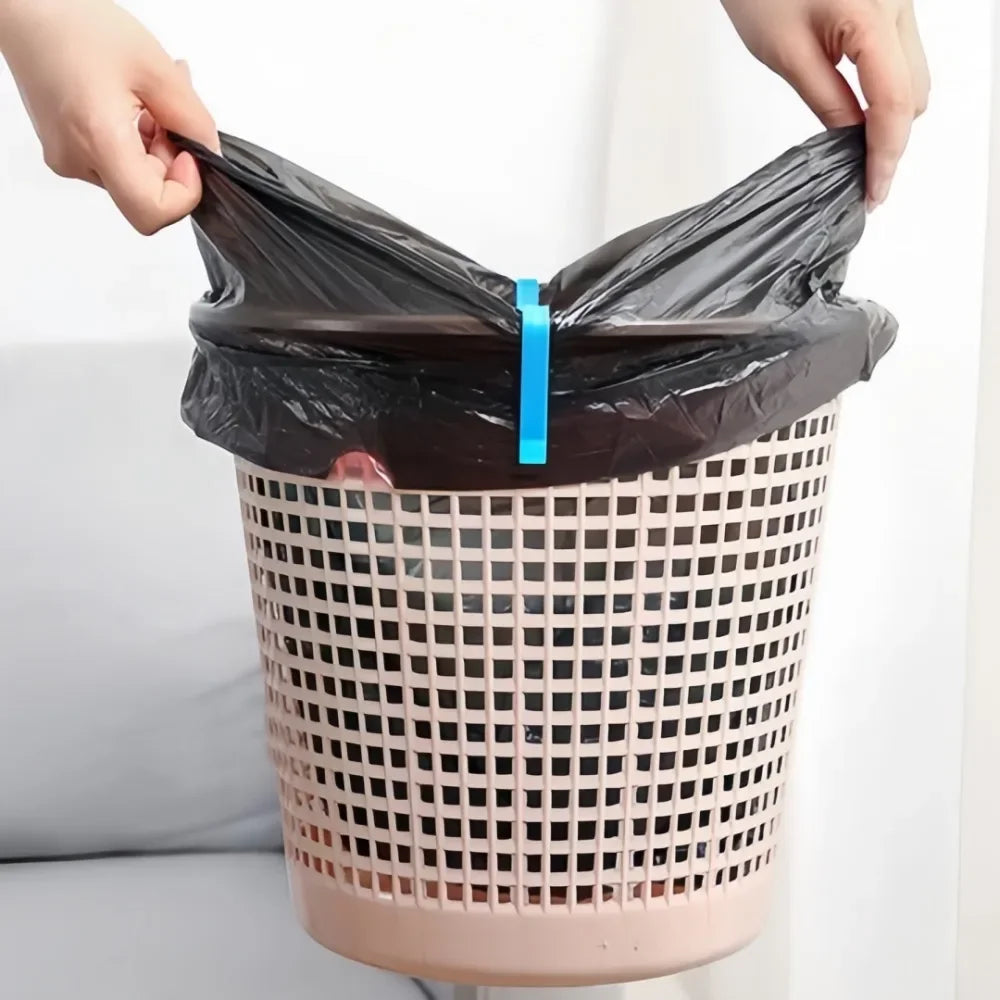 10-Pack Trash Bag Holder Clips – Non-Slip Bin Retaining Clamps Trash Bag Clips Axl