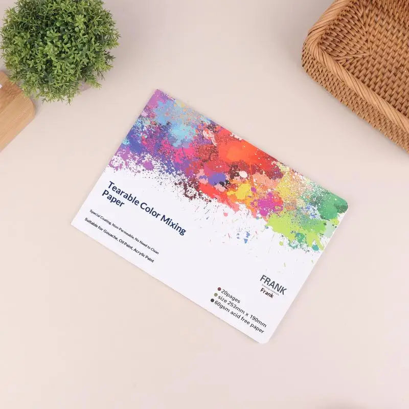 Disposable Tear-Off Palette Paper – Acrylic, Oil & Watercolor Palette Paper Pad Axl S