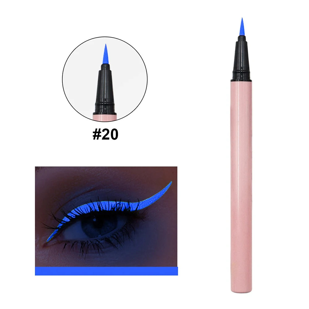 Pink Waterproof Liquid Eyeliner – Smudge Proof & Long Lasting Liquid Eyeliner Axl 20 100pcs with logo