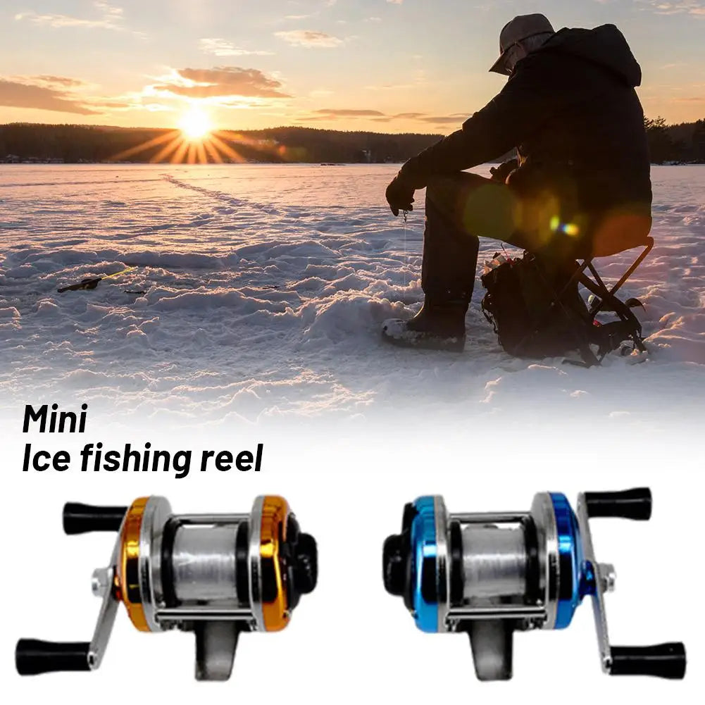 Metal Drum Fishing Reel – Left & Right Interchangeable Handle Drum Fishing Reel Axl