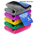 Heavy-Duty Microfiber Cleaning Cloths – 5 or 10 Pack Microfiber Cleaning Cloths Axl Randomly Mixed 5pcs
