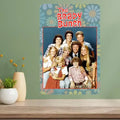 Brady Bunch Metal Poster Sign – Retro TV Show Wall Decor Metal Wall Sign Axl aluminum sign aluminum 14x20cm