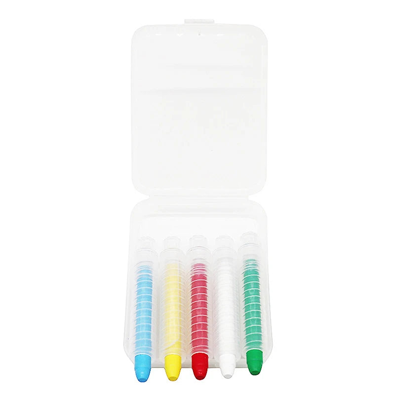 5-Pack Transparent Chalk Holder Clips for Teachers & Kids Chalk Holder Clip Axl
