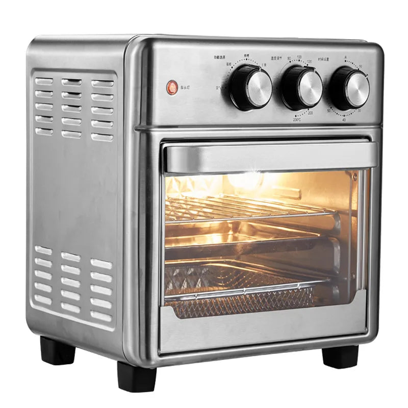 BALASHOV 13L Air Fryer Oven – Oilless Cooker, Visible Window Air Fryer Oven Axl 220V EU