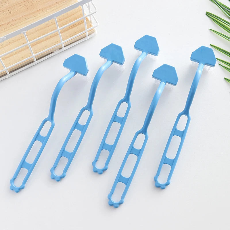 Curved Toilet Brush – Angled Handle Bathroom Cleaning Brush Toilet Cleaning Brush Axl
