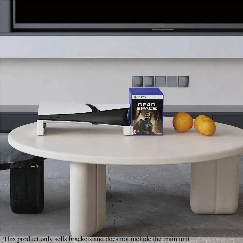 PS5 Slim & Pro Horizontal Stand + 12 Game Disc Holder Console Stand Axl