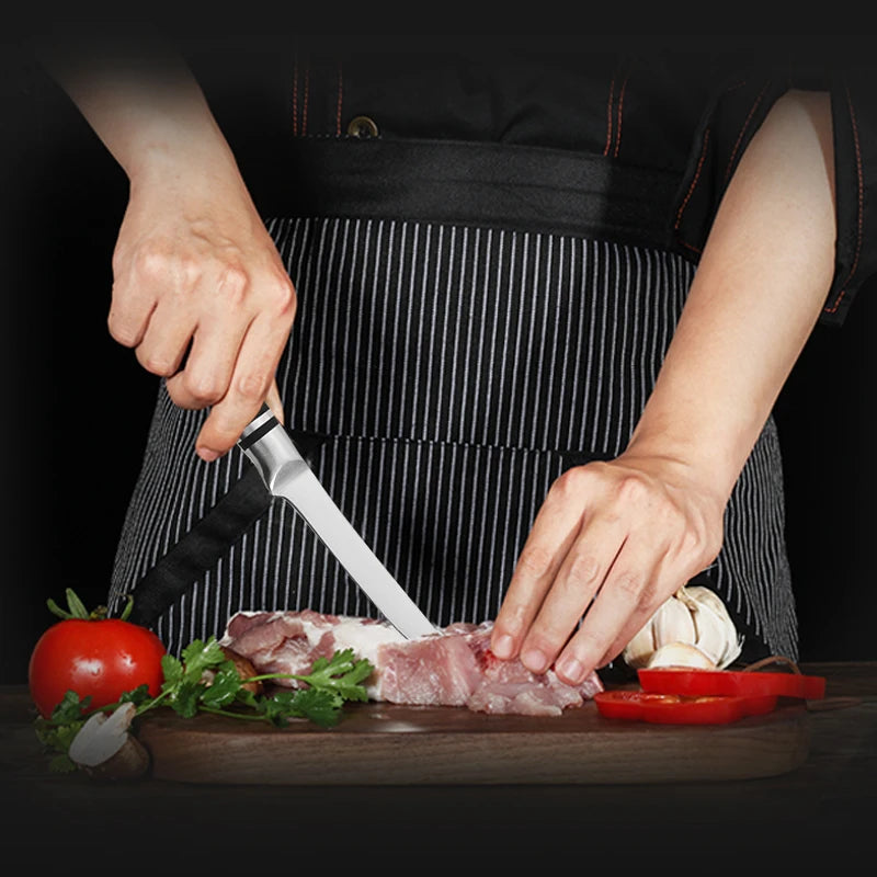6-Inch Stainless Steel Boning Knife – Sharp Chef Kitchen Knife Boning Knife Axl